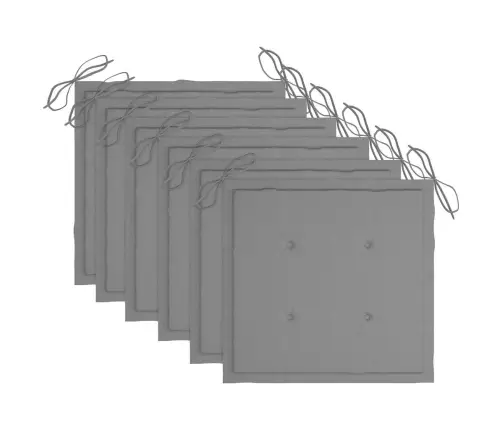 Saliekami Dārza Krēsli Ar Matračiem, 6 Gab., Akācijas Masīvkoks Vidaxl Saliekami Dārza Krēsli Ar Matračiem, 6 Gab., Akācijas Masīvkoks Vidaxl