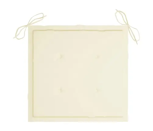 Kokkupandavad Aiatoolid, 6 Tk, Patjadega, Akaatsiapuit