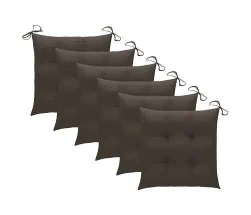 Saliekami Dārza Krēsli Ar Matračiem, 6 Gab., Akācijas Masīvkoks Vidaxl Saliekami Dārza Krēsli Ar Matračiem, 6 Gab., Akācijas Masīvkoks Vidaxl