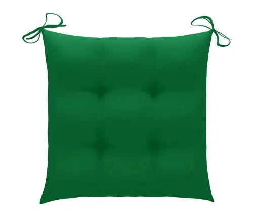 Saliekami Dārza Krēsli Ar Spilveniem, 8 Gb., Akācijas Masīvkoks Vidaxl