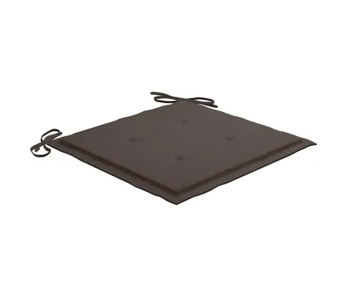 Saliekami Āra Krēsli Ar Matračiem, 8 Gab., Akācijas Masīvkoks Vidaxl