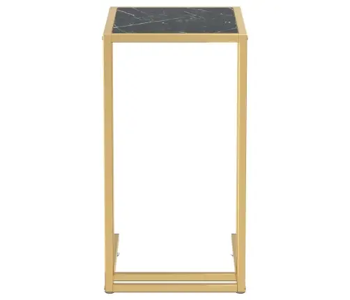 Arvuti Lisalaud, Must Marmor, 50X35X65 cm Karastatud Klaas