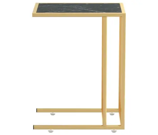 Arvuti Lisalaud, Must Marmor, 50X35X65 cm Karastatud Klaas