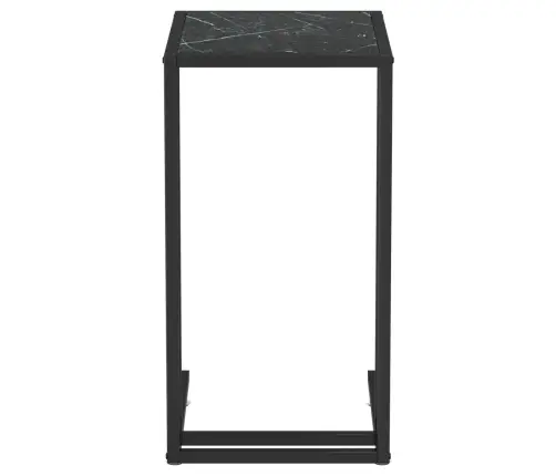 Šoninis Kompiuterio Staliukas, Marmuro, 50X35X65cm Stiklas