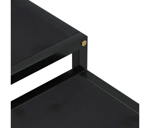 Teelaud 2 Tk, Mdf, Must