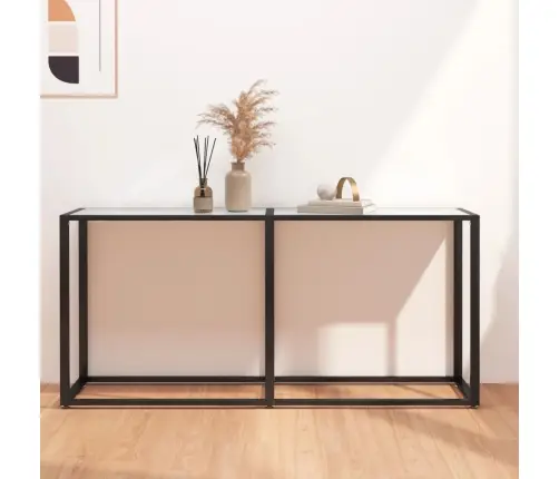 Konsoles Galdiņš, Marmora Raksts, 160X35X75,5 Cm, Rūdīts Stikls Vidaxl Konsoles Galdiņš, Marmora Raksts, 160X35X75,5 Cm, Rūdīts Stikls Vidaxl