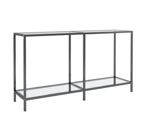 Konsoles Galdiņš, 140X35X75,5 Cm, Rūdīts Stikls, Caurspīdīgs Vidaxl