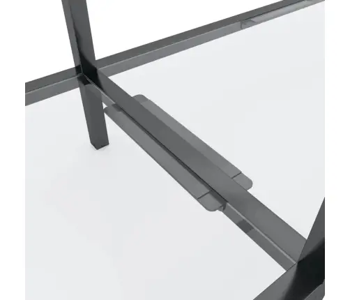 Konsolinis Staliukas, Skaidrus, 140X35X75,5cm Stiklas