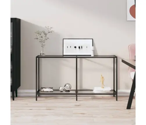 Konsolinis Staliukas, Skaidrus, 140X35X75,5cm Stiklas