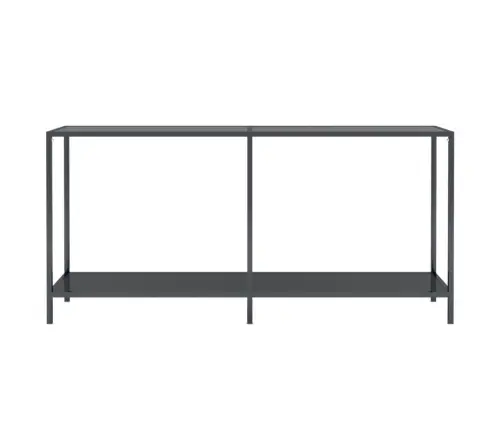 Konsoles Galdiņš, 160X35X75,5 Cm, Rūdīts Stikls, Melns Vidaxl Konsoles Galdiņš, 160X35X75,5 Cm, Rūdīts Stikls, Melns Vidaxl