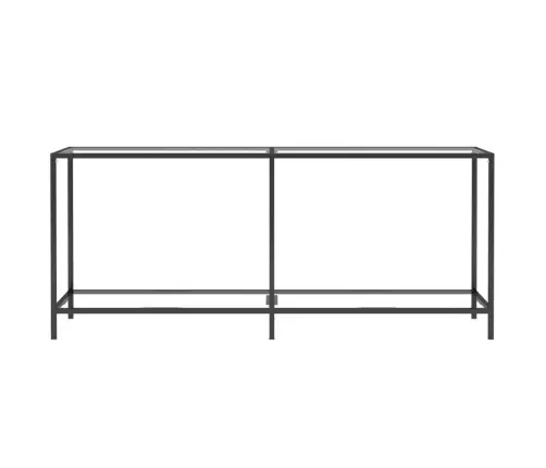 Konsoollaud, Läbipaistev, 180 X 35 X 75,5 cm Karastatud Klaas