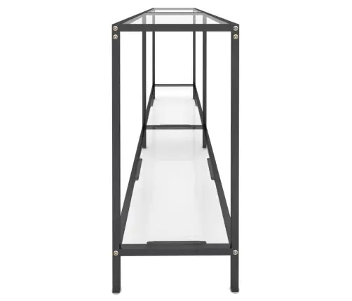 Konsoollaud, Läbipaistev, 180 X 35 X 75,5 cm Karastatud Klaas