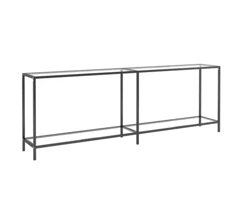 Konsoollaud, Läbipaistev, 220 X 35 X 75,5 cm Karastatud Klaas