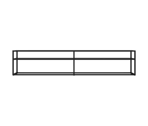 Tv Plaukts, Melns, 200X40X40,5 Cm, Rūdīts Stikls Vidaxl