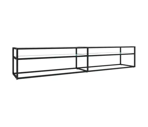 Tv Plaukts, 220X40X40,5 Cm, Rūdīts Stikls, Balts Marmora Raksts Vidaxl Tv Plaukts, 220X40X40,5 Cm, Rūdīts Stikls, Balts Marmora Raksts Vidaxl