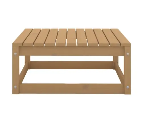 9-Daļīgs Dārza Atpūtas Mēbeļu Komplekts, Brūns Priedes Koks Vidaxl