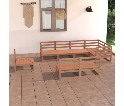 8-Osaline Aiamööblikomplekt, Meekarva, Männipuit