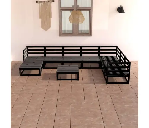 8-Daļīgs Dārza Atpūtas Mēbeļu Komplekts, Priedes Masīvkoks Vidaxl