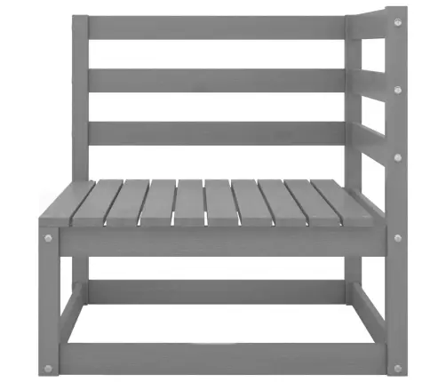 5-Osaline Aiamööblikomplekt, Hall, Männipuit