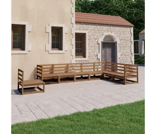 8-Osaline Aiamööblikomplekt, Meekarva, Männipuit