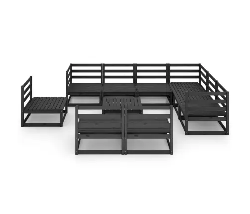 10-Daļīgs Dārza Atpūtas Mēbeļu Komplekts, Priedes Masīvkoks Vidaxl