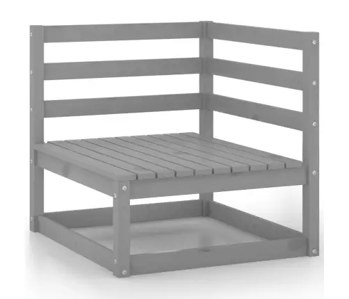 10-Osaline Aiamööbli Komplekt, Hall, Männipuit