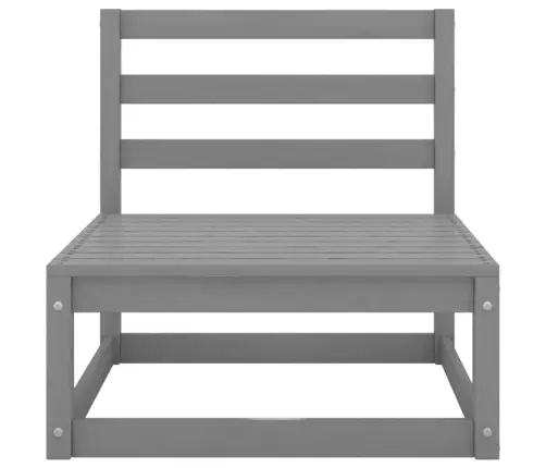 10-Osaline Aiamööbli Komplekt, Hall, Männipuit
