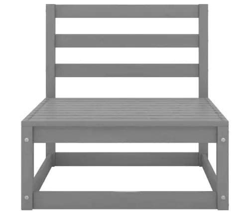 12-Osaline Aiamööbli Komplekt, Hall, Männipuit