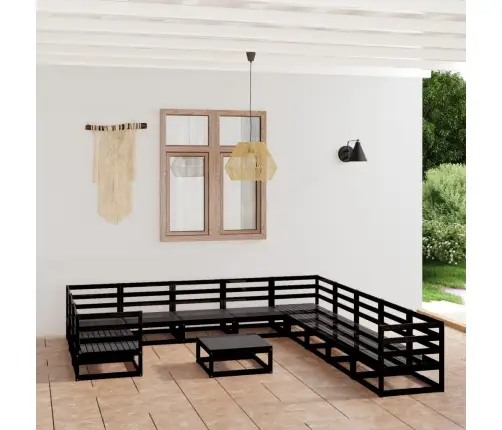 12-Osaline Aiamööbli Komplekt, Männipuit