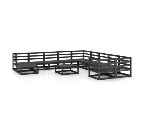 12-Osaline Aiamööblikomplekt, Männipuit