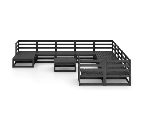 12-Osaline Aiamööblikomplekt, Männipuit