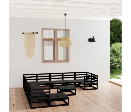 12-Osaline Aiamööblikomplekt, Männipuit