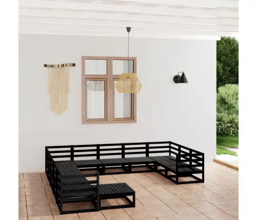 12-Osaline Aiamööbli Komplekt, Männipuit