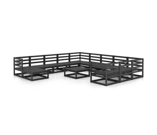 13-Osaline Aiamööblikomplekt, Männipuit