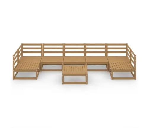 8-Osaline Aiamööblikomplekt, Männipuit