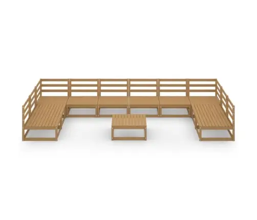 11-Osaline Aiamööblikomplekt, Männipuit