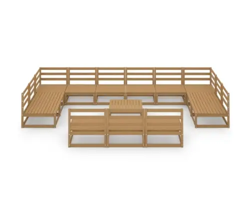 14-Osaline Aiamööblikomplekt, Männipuit