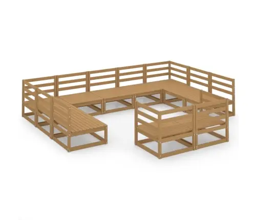 11-Osaline Aiamööbli Komplekt, Männipuit