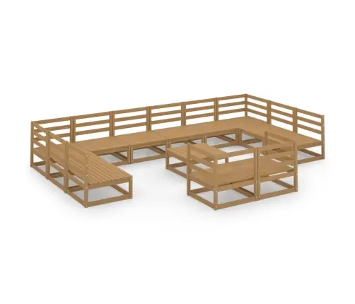 13-Osaline Aiamööbli Komplekt, Männipuit