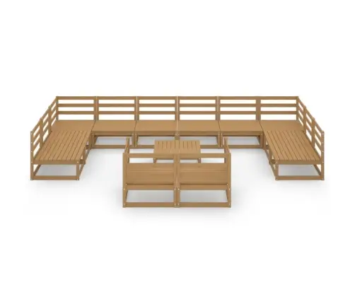 13-Osaline Aiamööbli Komplekt, Männipuit