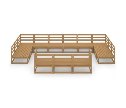 13-Osaline Aiamööblikomplekt, Männipuit