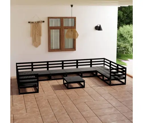 11-Osaline Aiamööblikomplekt, Männipuit