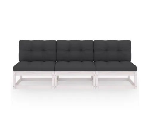 3-Vietīgs Dīvāns Ar Matračiem, Priedes Masīvkoks Vidaxl 3-Vietīgs Dīvāns Ar Matračiem, Priedes Masīvkoks Vidaxl