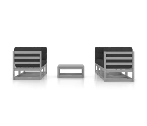 6-Osaline Aiadiivanikomplekt Patjadega, Täismännipuit