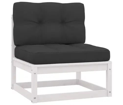 5-Daļīgs Dārza Atpūtas Mēbeļu Komplekts Ar Matračiem, Priede Vidaxl