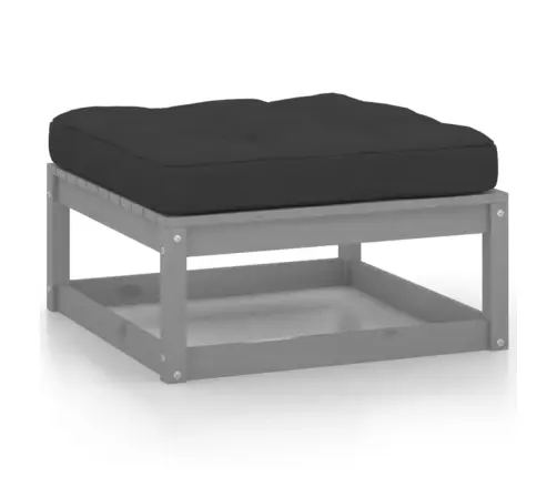 5-Daļīgs Dārza Atpūtas Mēbeļu Komplekts Ar Matračiem, Priede Vidaxl