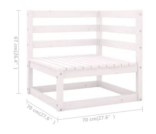 4-Daļīgs Dārza Atpūtas Mēbeļu Komplekts Ar Matračiem, Priede Vidaxl