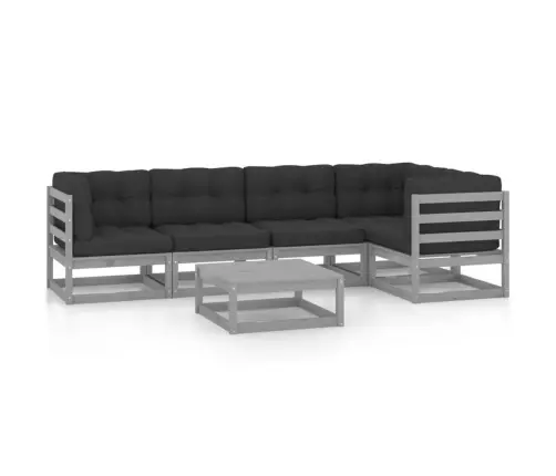 6-Osaline Aiadiivanikomplekt Patjadega, Täismännipuit