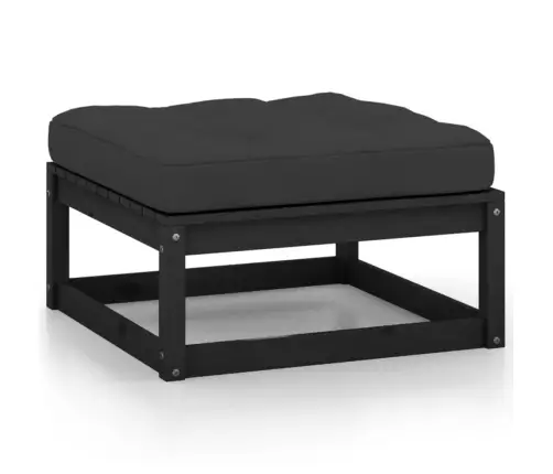 7-Osaline Aiadiivanikomplekt Patjadega, Männipuit