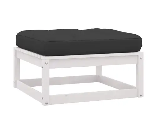 9-Daļīgs Dārza Atpūtas Mēbeļu Komplekts Ar Pelēkiem Matračiem Vidaxl